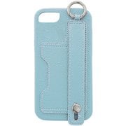 p00282b [iPhone 8用 落下防止カードポケットケース BL]