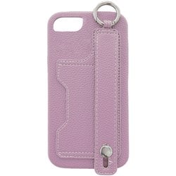 p00282mb [iPhone 8用 落下防止＆カードポケットケース PU]