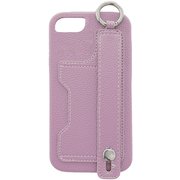 p00282mb [iPhone 8用 落下防止＆カードポケットケース PU]