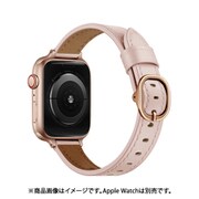 w00155pb [Apple Watch 45/44/42mm用 PUレザーバンド PK]