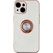 p00251aqn [iPhone 14 Plus用 スタンドケース アイボリー]
