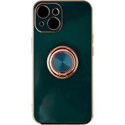 p00251mgqn [iPhone 14 Plus用 スタンドケース ミッドナイトGR]