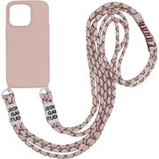 p00293pqn [iPhone 14 Plus用 2wayストラップ付ケース PK]