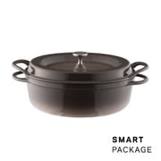 オーブンポットラウンド 26cm SUKIYAKI パールブラウン スマートパッケージ BRN26RS-SPK
