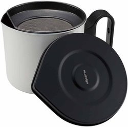 m.design オイルポット mini 0.8L ホワイト LMD-10