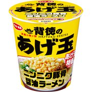 【限定】 サンヨー 背徳のあげ玉 ニンニク豚骨醤油ラーメン [カップ麺]
