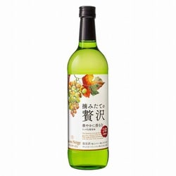 摘みたての贅沢 華やかに香る白 11度 720ml [白ワイン]