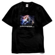 新幹線変形ロボ シンカリオン N700A 黒 Mサイズ デジラマTシャツ [キャラクターグッズ]