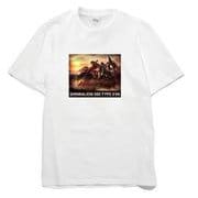 新幹線変形ロボ シンカリオン 500 TYPE EVA 白 Mサイズ デジラマTシャツ [キャラクターグッズ]