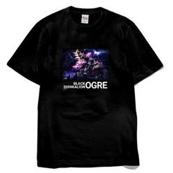 新幹線変形ロボ シンカリオン ブラック シンカリオン オーガ 黒 Sサイズ デジラマTシャツ [キャラクターグッズ]