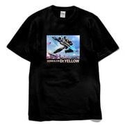 新幹線変形ロボ シンカリオン ドクターイエロー 黒 Sサイズ デジラマTシャツ [キャラクターグッズ]