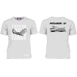 機動警察パトレイバー レイバーキャリアTシャツ XLサイズ ライトグレー [キャラクターグッズ]