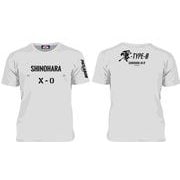 機動警察パトレイバー 零式シールドTシャツ Mサイズ ライトグレー [キャラクターグッズ]