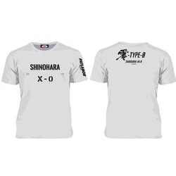 機動警察パトレイバー 零式シールドTシャツ XLサイズ ライトグレー [キャラクターグッズ]