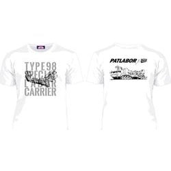機動警察パトレイバー レイバーキャリアTシャツ Mサイズ ホワイト [キャラクターグッズ]