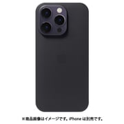 FA14P61B [CASEFINITE FROST AIR フロストエア iPhone 14 Pro ケース スモークブラック]