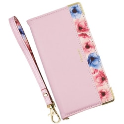 BL-XPAC3-02PK [Xperia Ace III用 ケース 手帳型 ブルーミー スマホケース フラワー エレガンテ Elegante/ピンク]