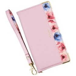 BL-XP10-4-02PK [Xperia10 IV用 ケース 手帳型 ブルーミー スマホケース フラワー エレガンテ Elegante/ピンク]
