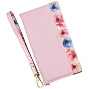 BL-XP10-4-02PK [Xperia10 IV用 ケース 手帳型 ブルーミー スマホケース フラワー エレガンテ Elegante/ピンク]