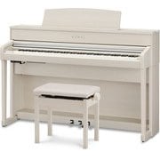 CA701A [木製鍵盤搭載 電子ピアノ CAシリーズ 88鍵 プレミアホワイトメープル調 高低自在椅子 ヘッドフォン付]