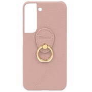 Galaxy S22用 ケース 本革 Posh ポッシュ ハードケース エレガンテ Elegante/ベリーニピンク HP-GAS22BP