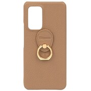 Galaxy A53 5G用 ケース 本革 Posh ポッシュ ハードケース エレガンテ Elegante/カフェモカ HP-GAA53CM