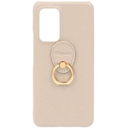 Galaxy A53 5G用 ケース 本革 Posh ポッシュ ハードケース エレガンテ Elegante/エクリュ HP-GAA53EC