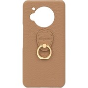 HP-AQR7-CM [AQUOS R7用 ケース 本革 Posh ポッシュ ハードケース エレガンテ Elegante/カフェモカ]