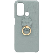 Oppo Reno 5 A用 ケース 本革 Posh ポッシュ ハードケース エレガンテ Elegante/ブルーグレー HP-OPR5A-BG