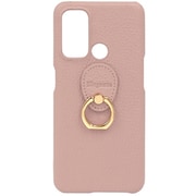 Oppo Reno 5 A用 ケース 本革 Posh ポッシュ ハードケース エレガンテ Elegante/ベリーニピンク HP-OPR5A-BP