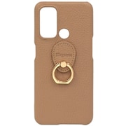 HP-OPR5A-CM [Oppo Reno 5 A用 ケース 本革 Posh ポッシュ ハードケース エレガンテ Elegante/カフェモカ]