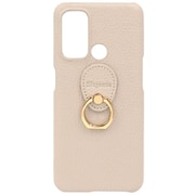 Oppo Reno 5 A用 ケース 本革 Posh ポッシュ ハードケース エレガンテ Elegante/エクリュ HP-OPR5A-EC