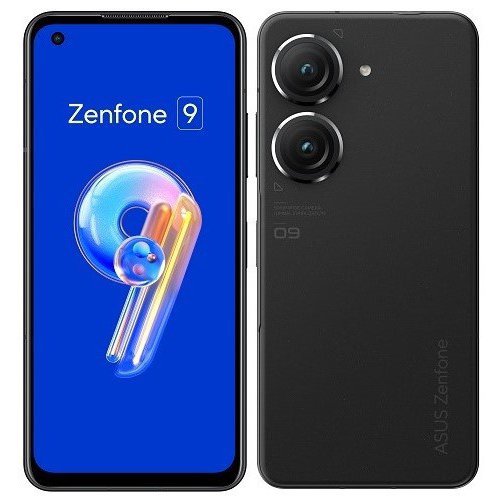 ZF9-BK8S128 [Zenfone 9（ゼンフォン ナイン）/Android 12 （ZenUI）/5.9インチ/メモリ8GB/ストレージ128GB/ミッドナイトブラック/SIMフリースマートフォン]