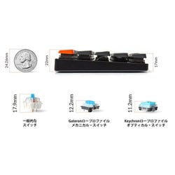 keychron k7(K7A2) US 青軸 Keychron K7 Pro QMK/VIA ワイヤレス メカニカルキーボード（US