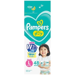 Pampers テープ L (ウルトラジャンボ) 48枚×6コ Pampers テープ L (ウルトラジャンボ) 48枚×6コ おむつ用品