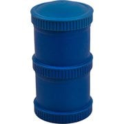 Re-PLAY サスティナブル キッチン カラフル ポッド アメリカ製 スナックスタック 400ml (200mL/1段) ネイビーブルー