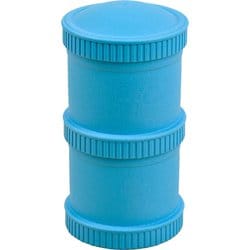 Re-PLAY サスティナブル キッチン カラフル ポッド アメリカ製 スナックスタック 400ml （200mL/1段） スカイブルー