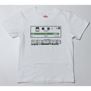 山手線Tシャツ 01 東京駅 M