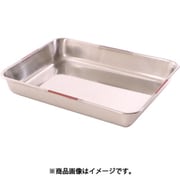 18-8 カラー角バット 15枚取 赤 021190