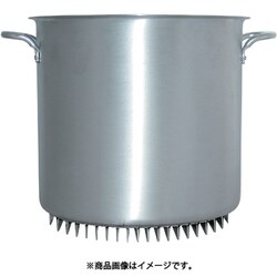 エコライン 寸胴鍋 蓋無し 目盛付 30cm 20L 007218