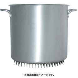 エコライン 寸胴鍋 蓋無し 目盛付 39cm 45L 007221
