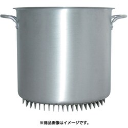 エコライン 寸胴鍋 蓋無し 目盛付 48cm 85L 007223