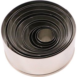 18-8パテ抜12PC入（缶入）丸型 082001