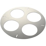 寸胴鍋用てぼ板 42cm用φ410 4穴 (フック4本付) 041270