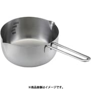 18-0雪平鍋(共柄ハンドル) 20cm IH対応 019173