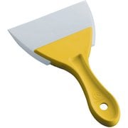 PC柄三角シリコンゴムヘラ 黄 大 086174