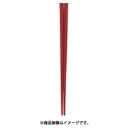 トルネード箸 赤 21cm 454184