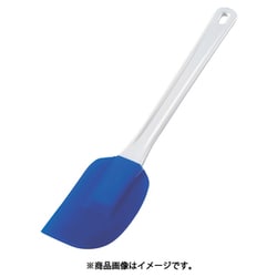 PC柄耐熱シリコンスクレーパー 270mm（小） 青 086127