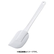 086125 [PC柄耐熱シリコンスクレーパー 270mm（小） 白]
