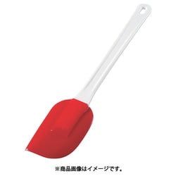 PC柄耐熱シリコンスクレーパー 400mm（大） 赤 086122